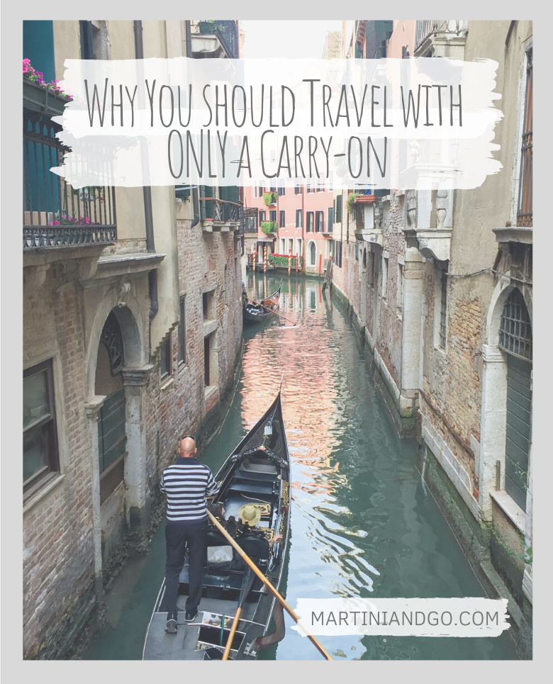 travel in Venice with carry-on